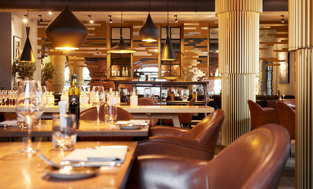 Gastwerk Hotel Hamburg Restaurant Mangold Interior 05 Gemütliches Interior im Mangold Restaurant des Gastwerk Hotels